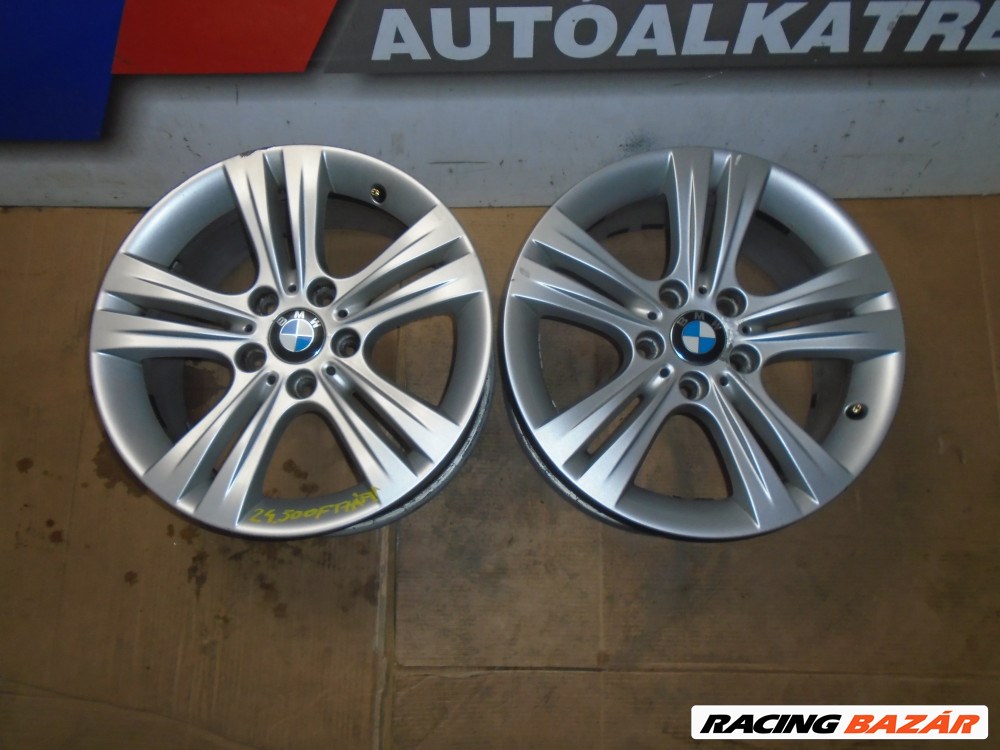 ÁR/DB! [GYÁRI HASZNÁLT] 2DB BMW ALUFELNI 17&quot; - Doppelspeiche 392 - 3-AS ; 4-ES / F30+LCI ; F31+LCI ; F32 ; F33 ; F36 GRANCOUPÉ 2. kép